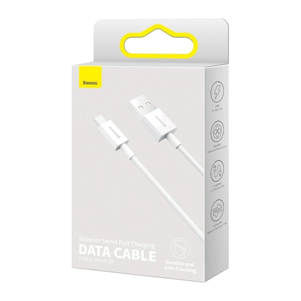 Baseus - كابل شحن Superior Micro 2A 2م