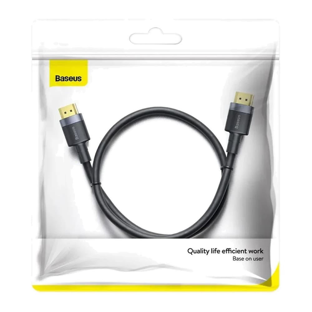 Baseus - كابل HDMI 4K بطول 3م Cafule