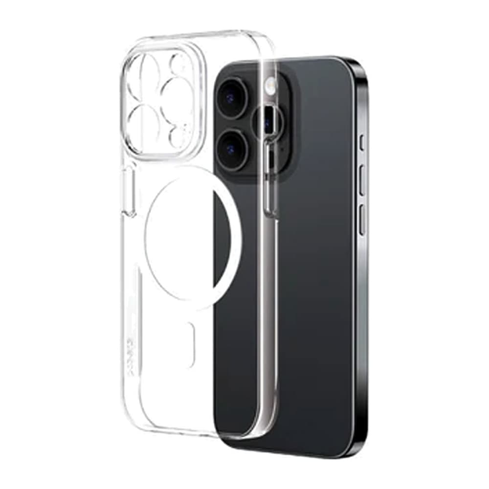 Baseus Crystal Series Magnetic Phone Case for iP 16 Pro, Cle