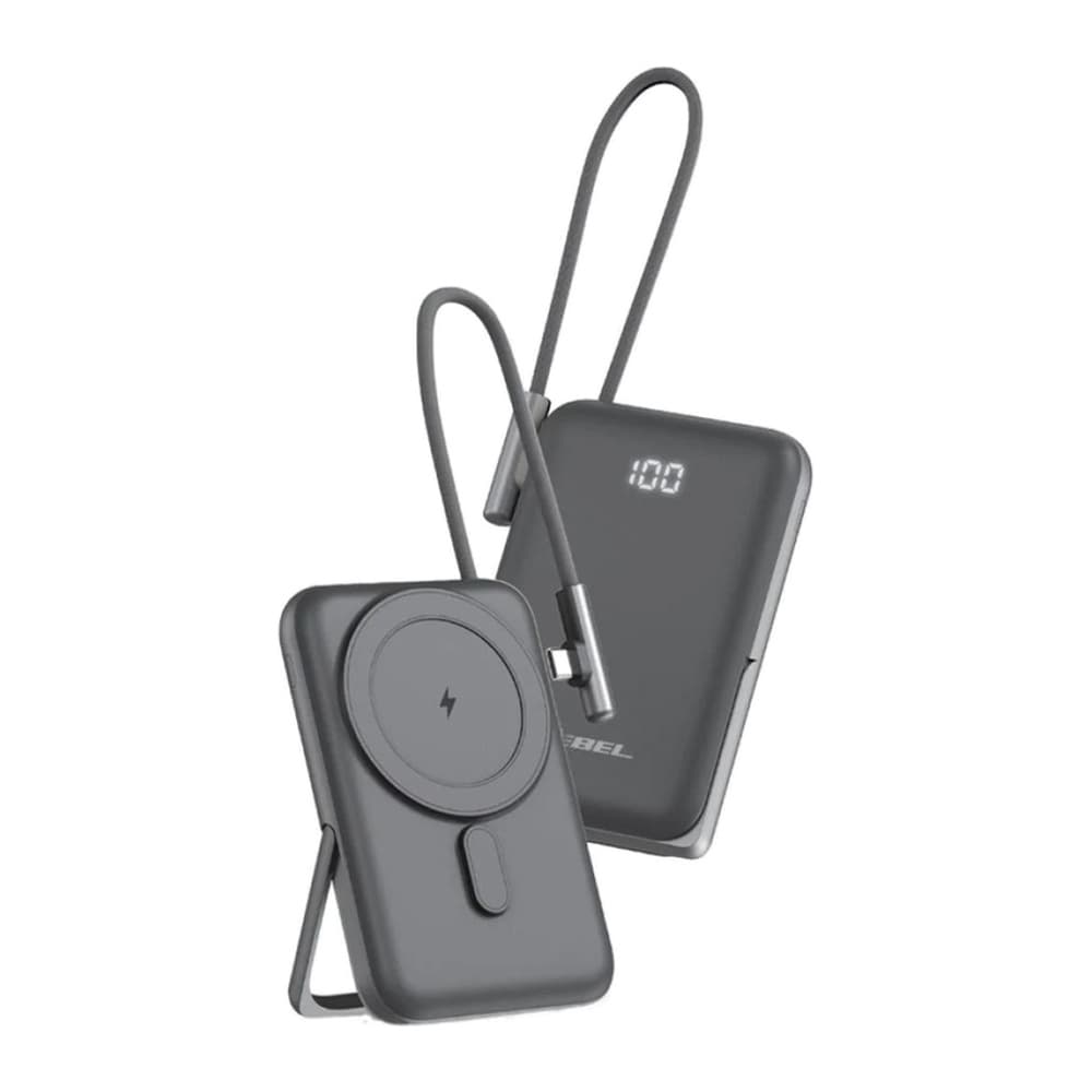 Jeebel - بطارية متنقلة لاسلكية MagSafe 10000mAh 20W أسود JE-B344