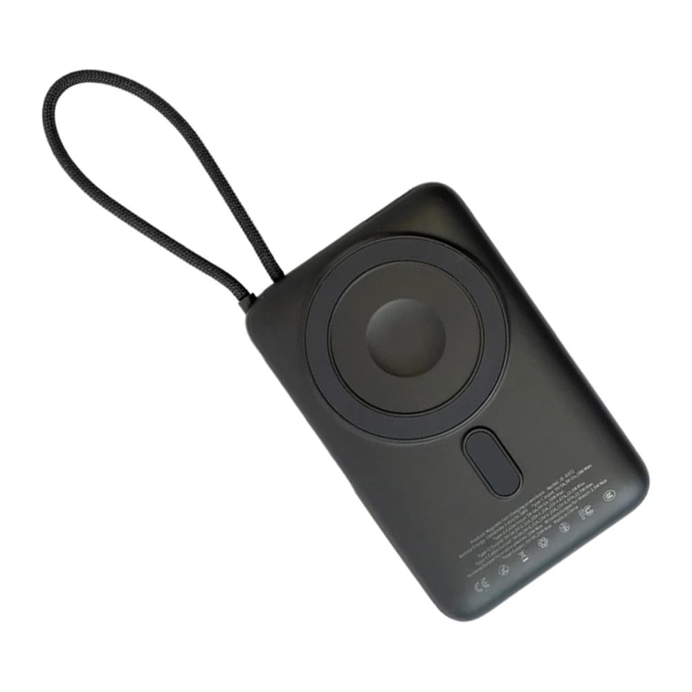 Jeebel - بطارية متنقلة لاسلكية MagSafe 10000mAh 22.5W أسود JE-B372