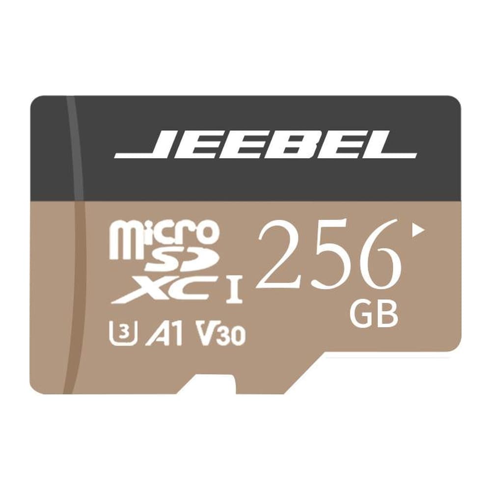 Jeebel - بطاقة ذاكرة microSDXC 256GB U3 JE-B402