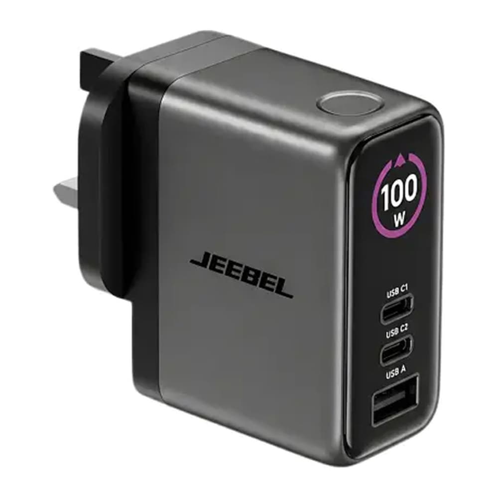 Jeebel - شاحن GaN متعدد المنافذ 11 في 1 100W JE-B432